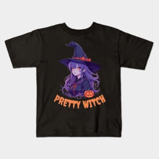 pretty witch Kids T-Shirt